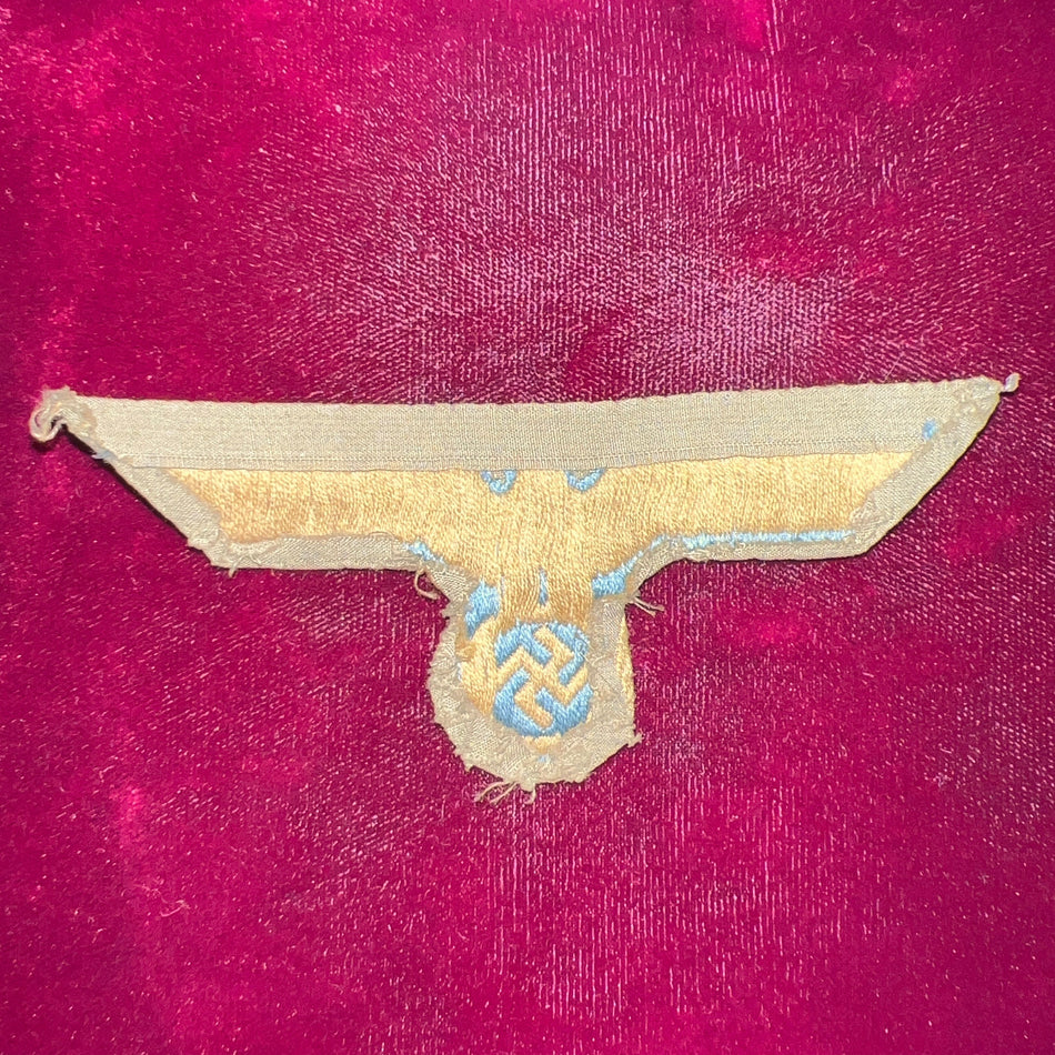 Nazi Germany, Army Eagle, removed from Afrika Korps uniform, scarce, a good example of type