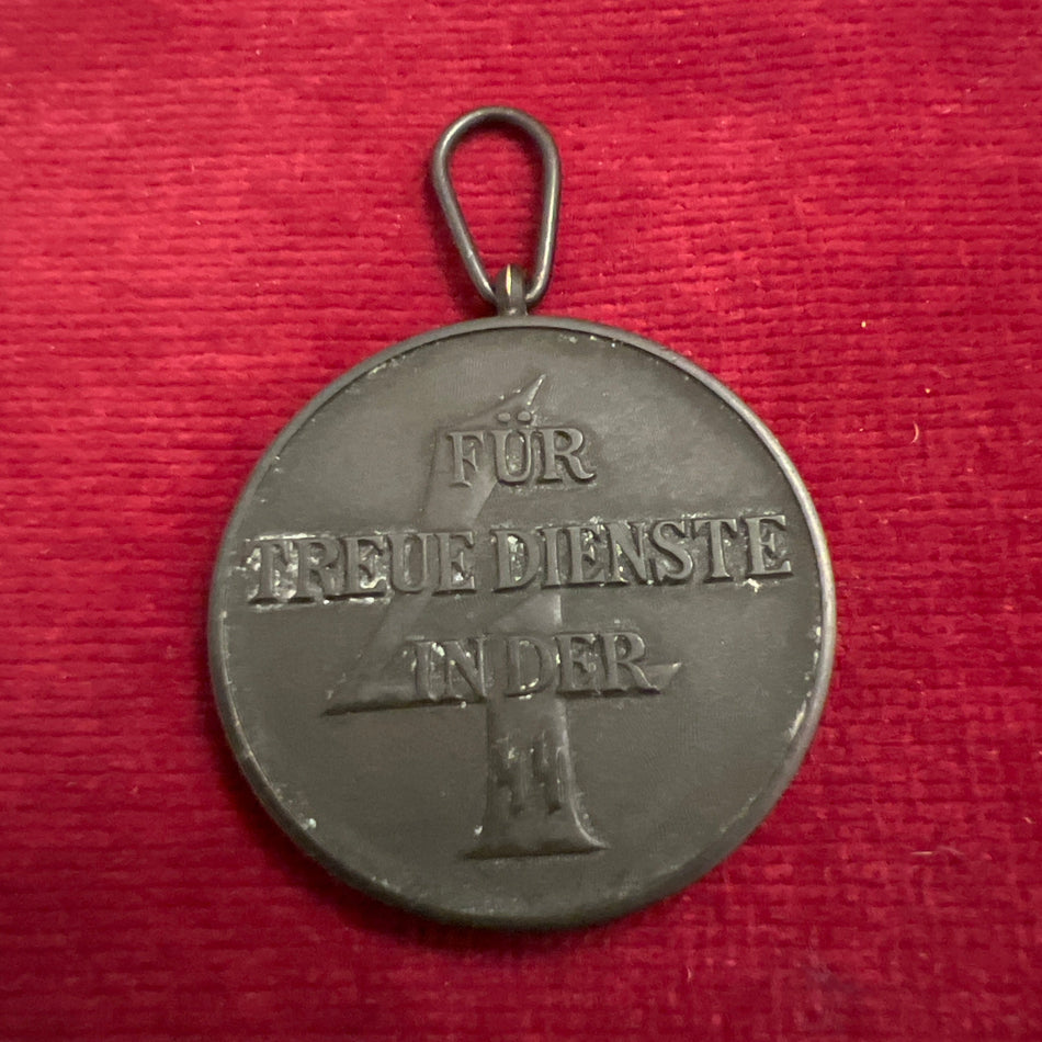 Nazi Germany, SS Long Service Award, 4 years service, a good example of type, scarce