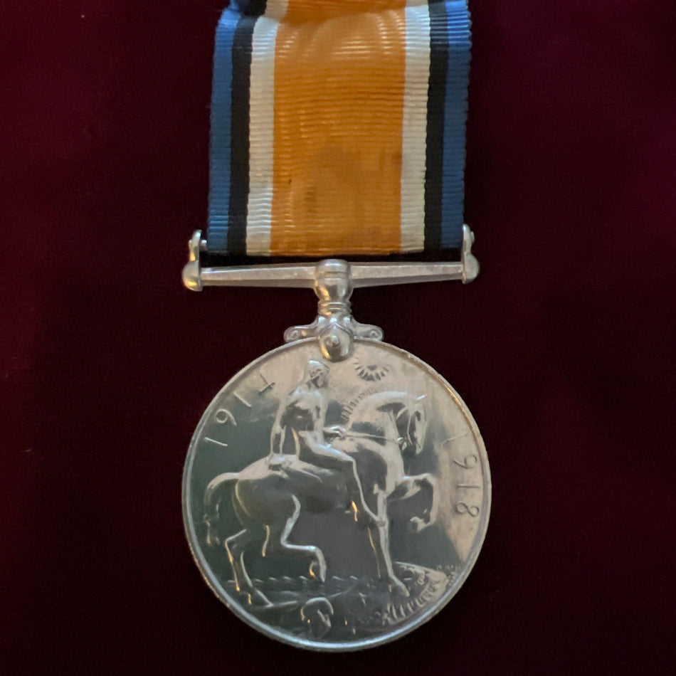 British War Medal to 1757 Private S. Trott, 3rd Hussars