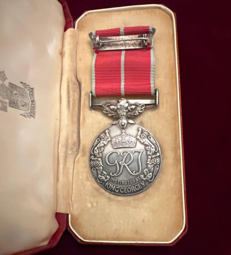 British Empire Medal to Canadian R/107753 Sergeant Wilbert Wilson, Royal Canadian Airforce, London Gazette 1st January 1946