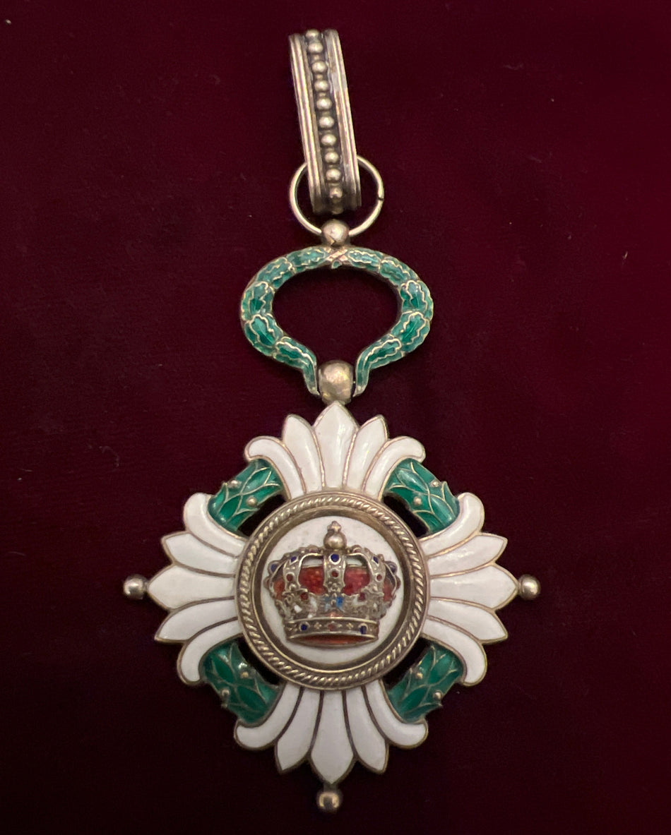 Yugoslavia, Order of the Crown, commander, 3rd class, 1929-44, a good example of type