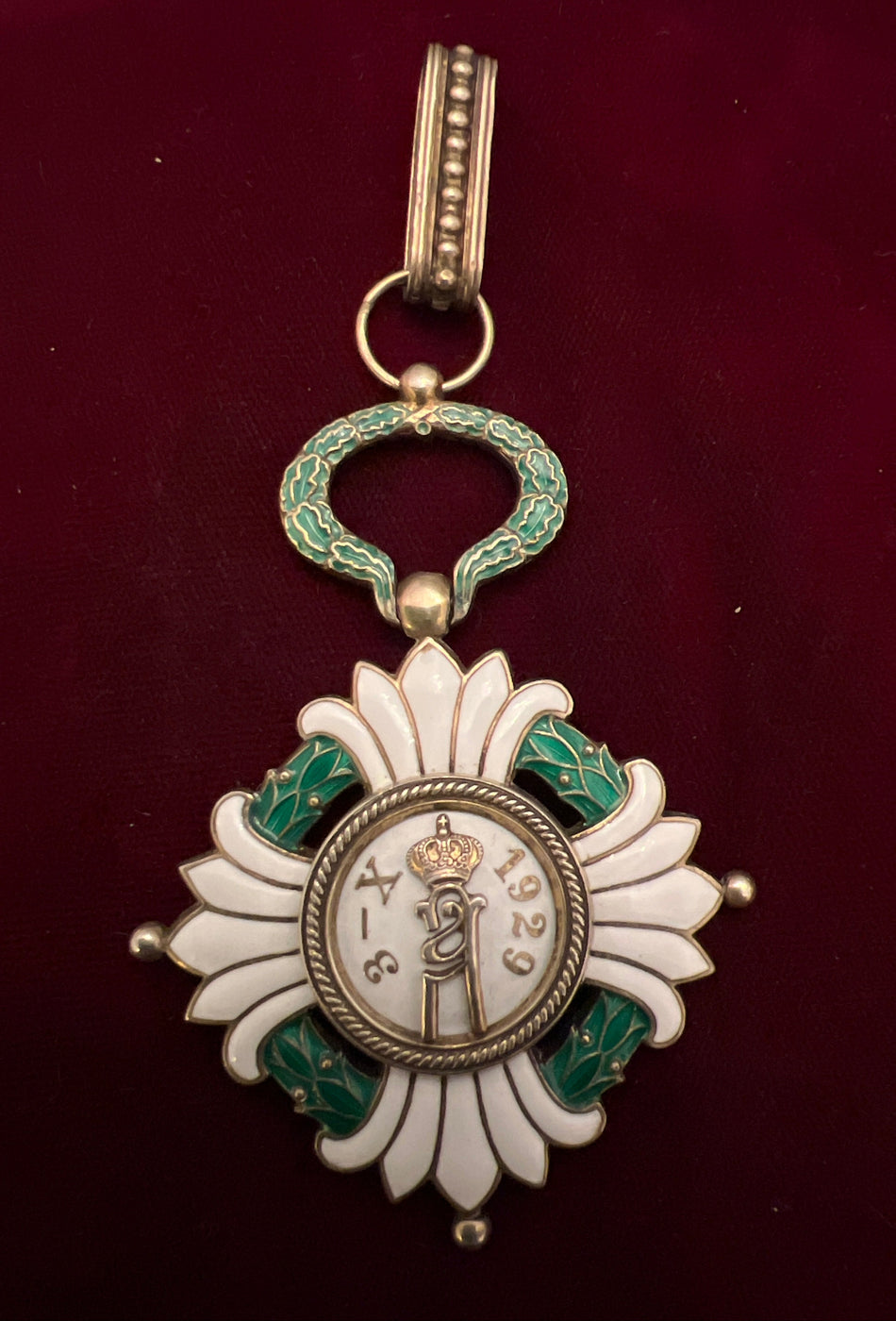 Yugoslavia, Order of the Crown, commander, 3rd class, 1929-44, a good example of type