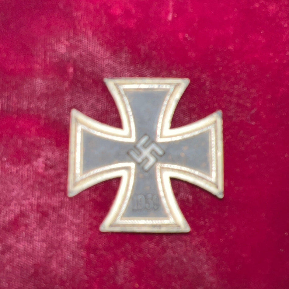 Nazi Germany, Iron Cross, 1st class, maker marked number 20 on pin, a good example of type
