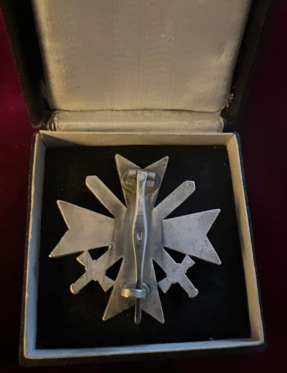 Nazi Germany, War Merit Cross, 1st class with swords, maker marked number 25, a good example of type