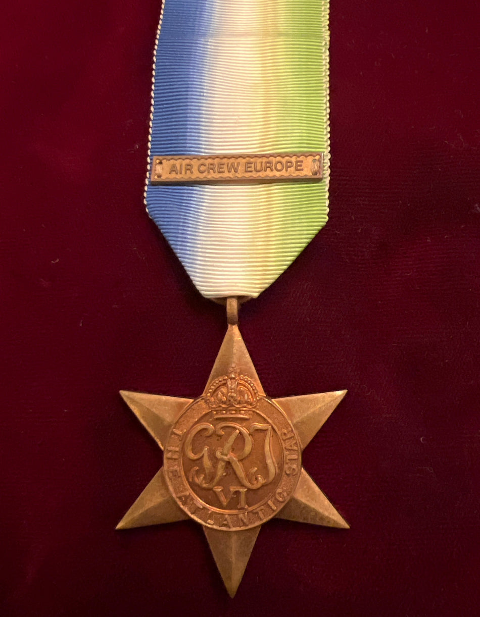 Atlantic Star, Air Crew Europe bar, a good example of type