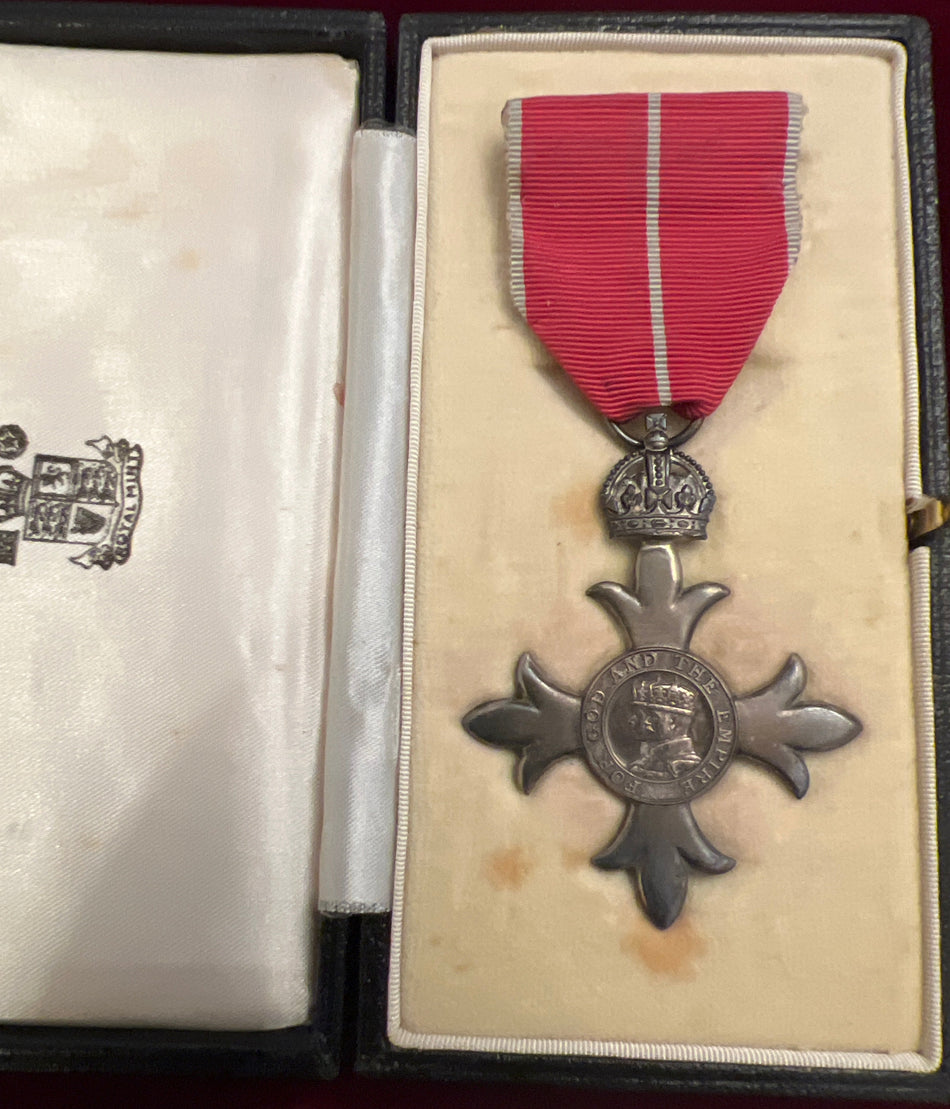 Member of the British Empire (MBE), military, Elizabeth II issue, in original fitted case