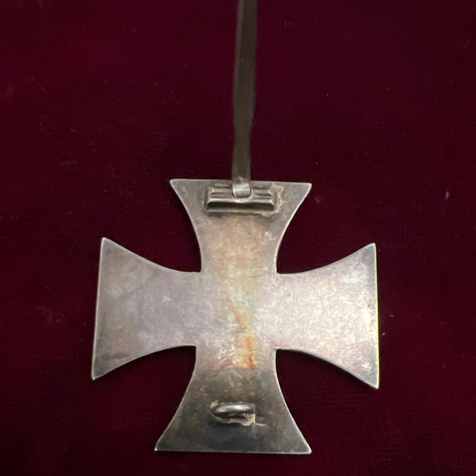 Imperial Germany, Iron Cross, 1st class, maker marked WS, a good example of type