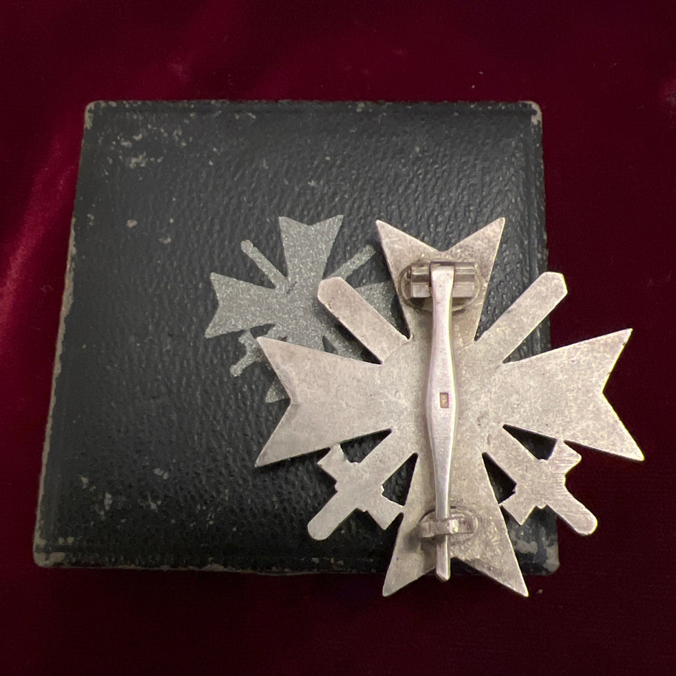 Nazi Germany, War Merit Cross, 1st class, in case, maker marked L/15, a good example of type