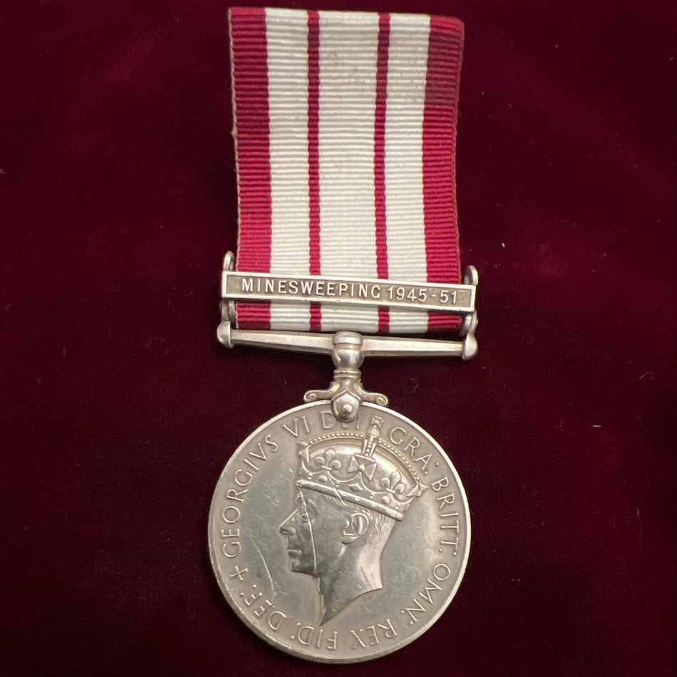 Naval General Service Medal, MINESWEEPING 1945-51 bar, to P/SSX 819519N W. C. Freedman, A.B., Royal Navy