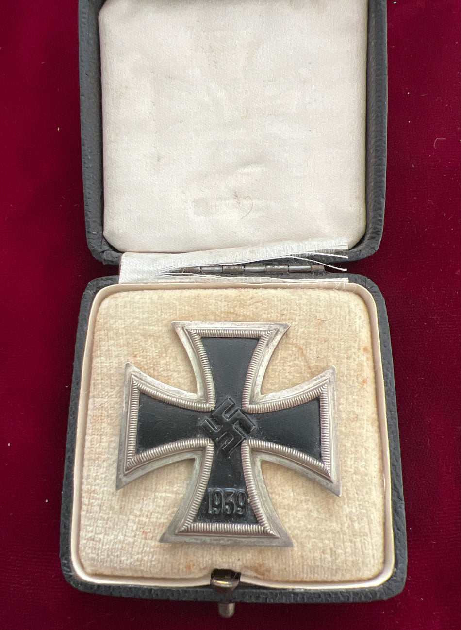 Nazi Germany, Iron Cross, 1st class, in original case, maker marked number 65