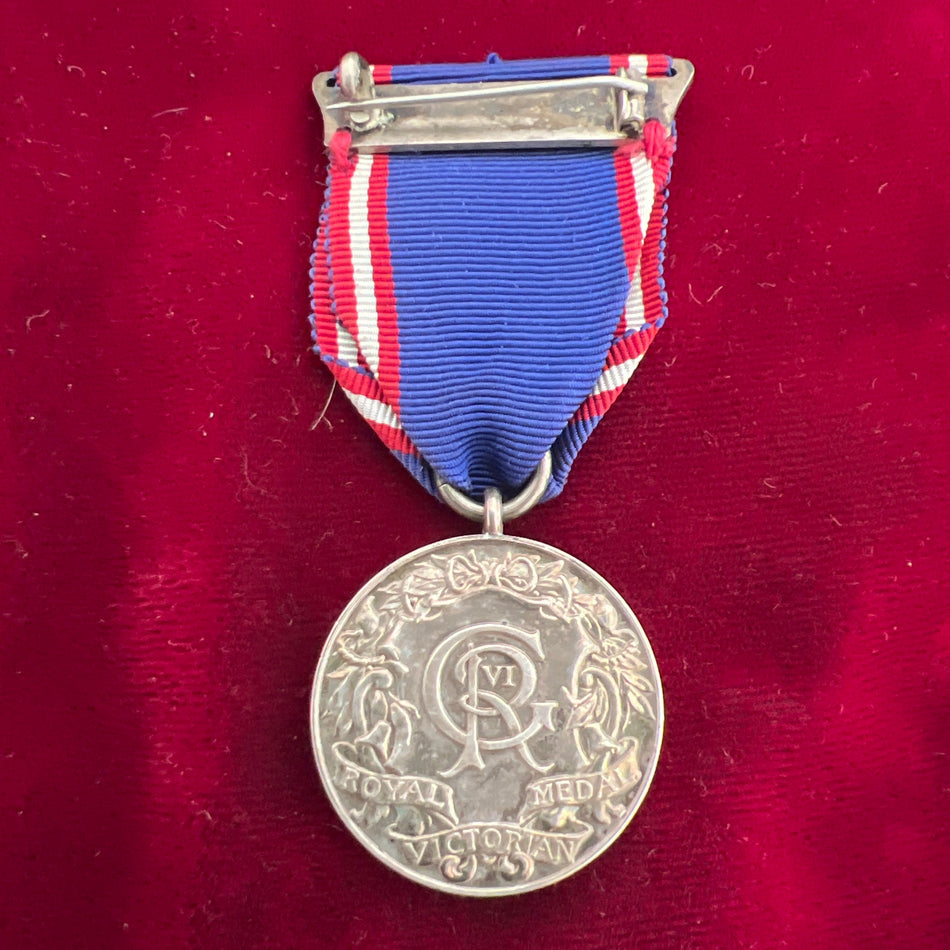 Royal Victorian Medal, silver grade, George VI, second type