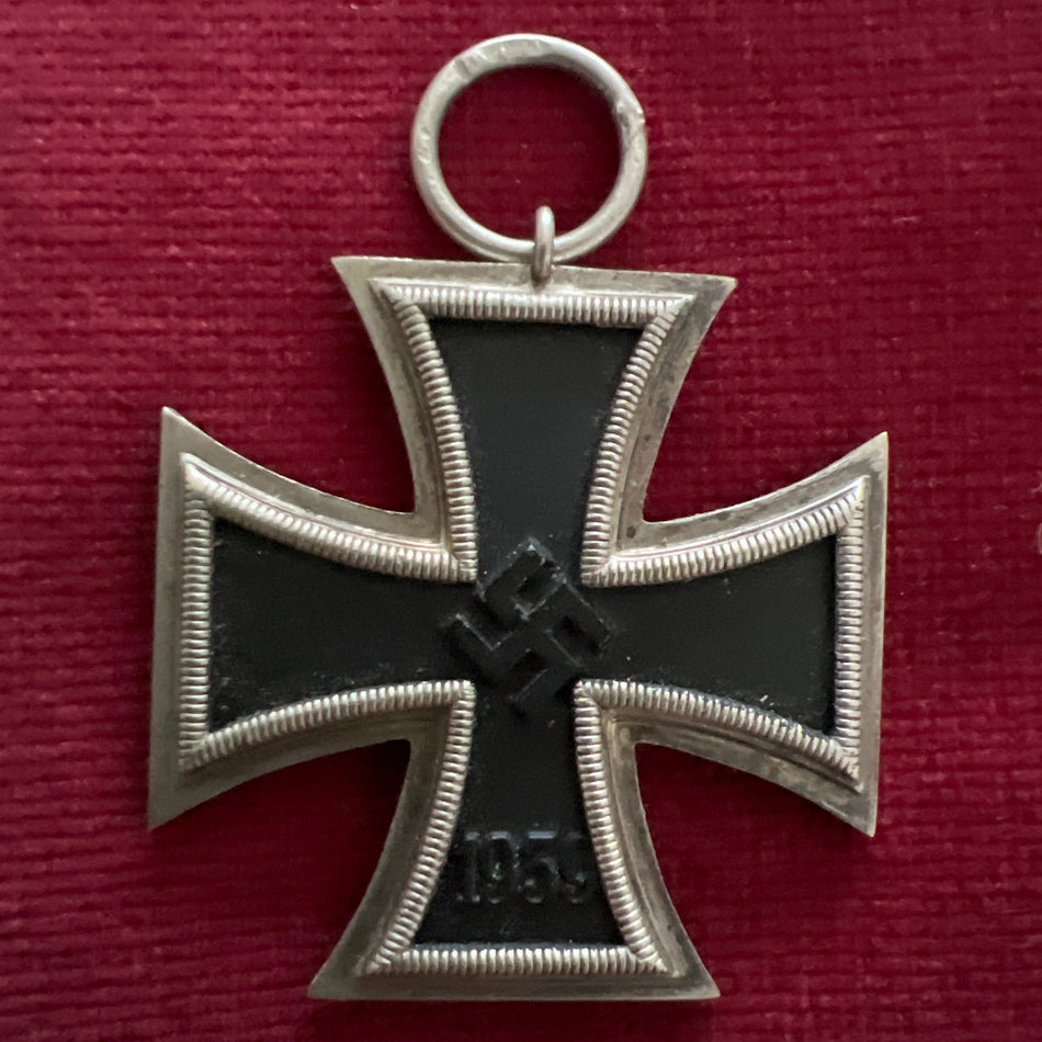 Nazi Germany, Iron Cross, maker mark has been removed, unusual