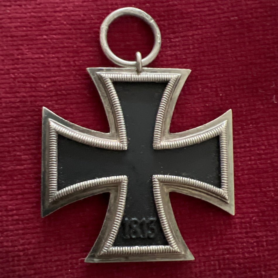 Nazi Germany, Iron Cross, maker mark has been removed, unusual
