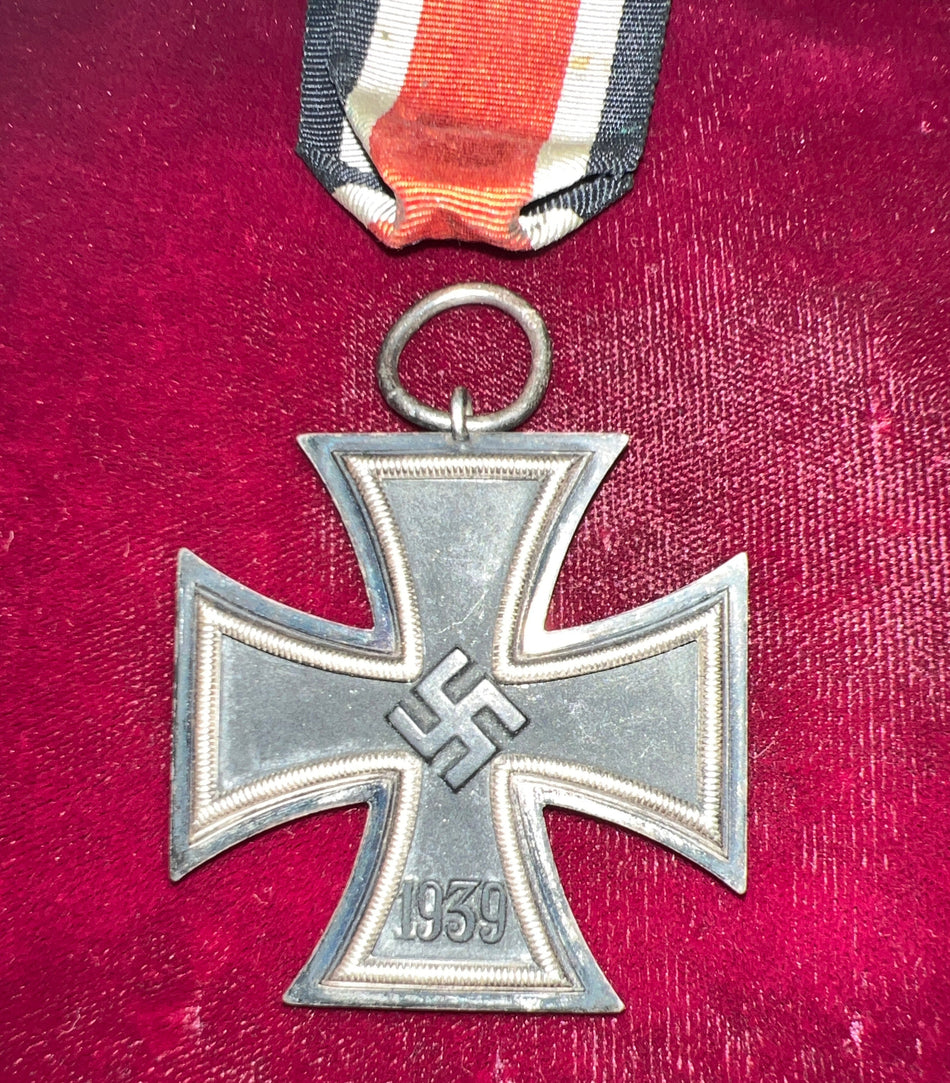 Nazi Germany, Iron Cross, maker marked number 65, a good example of type