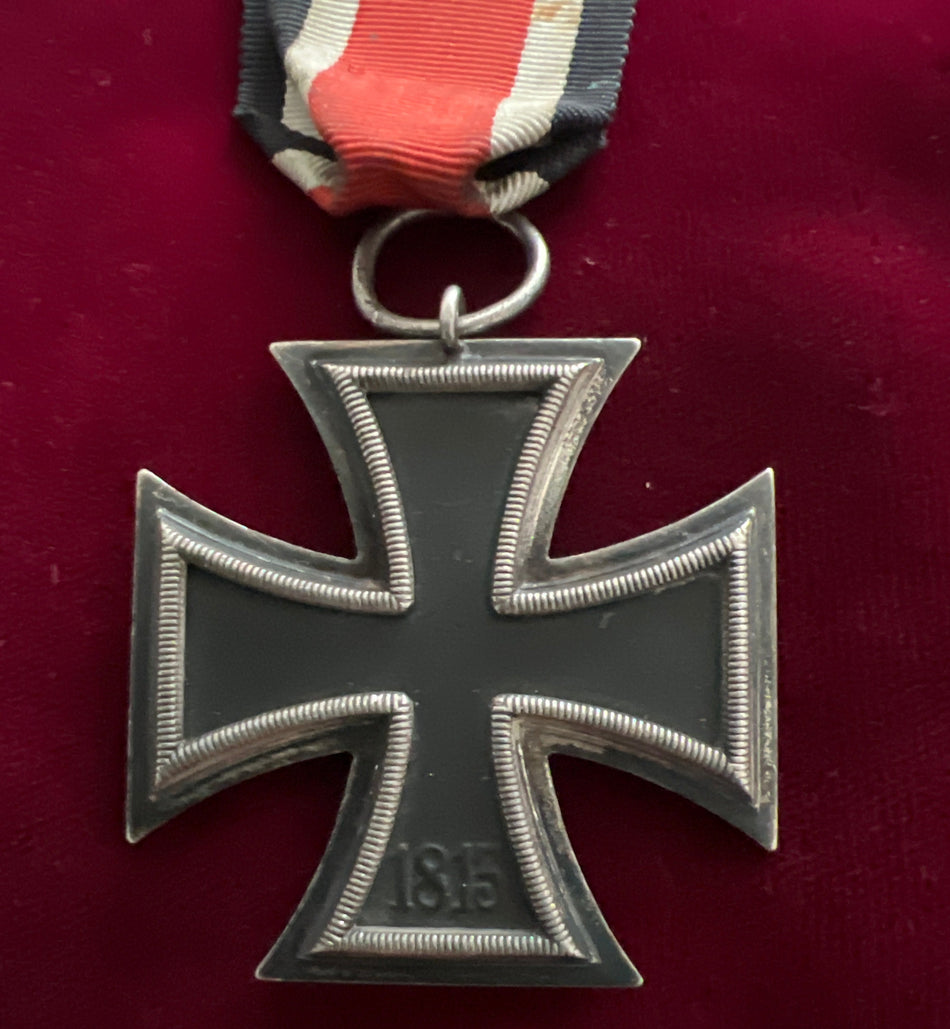 Nazi Germany, Iron Cross, maker marked number 65, a good example of type
