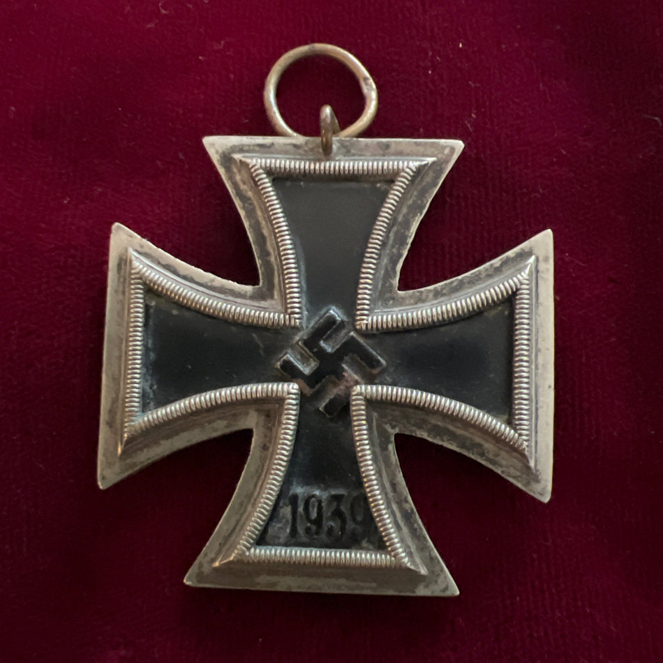 Nazi Germany, Iron Cross, maker marked number 83, a good example of type, some wear