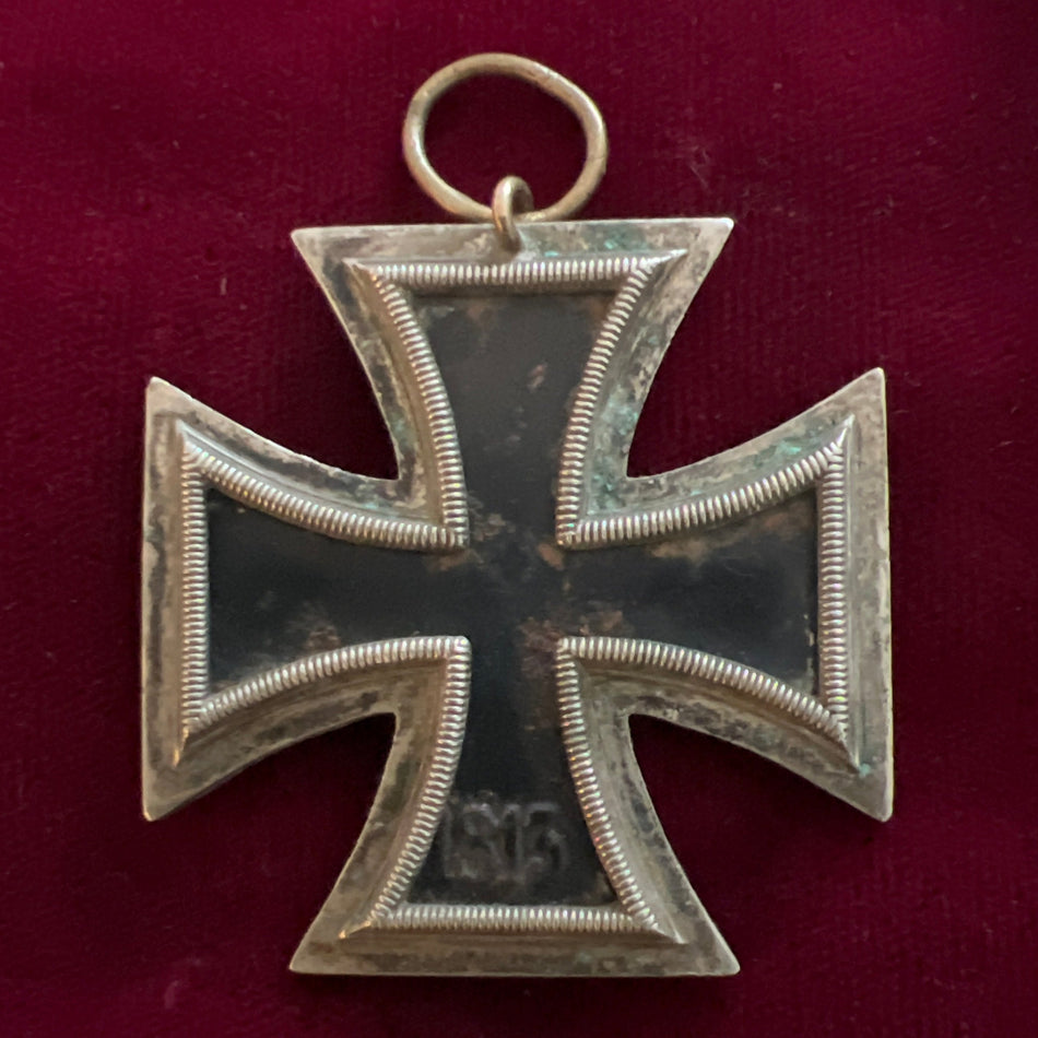 Nazi Germany, Iron Cross, maker marked number 83, a good example of type, some wear