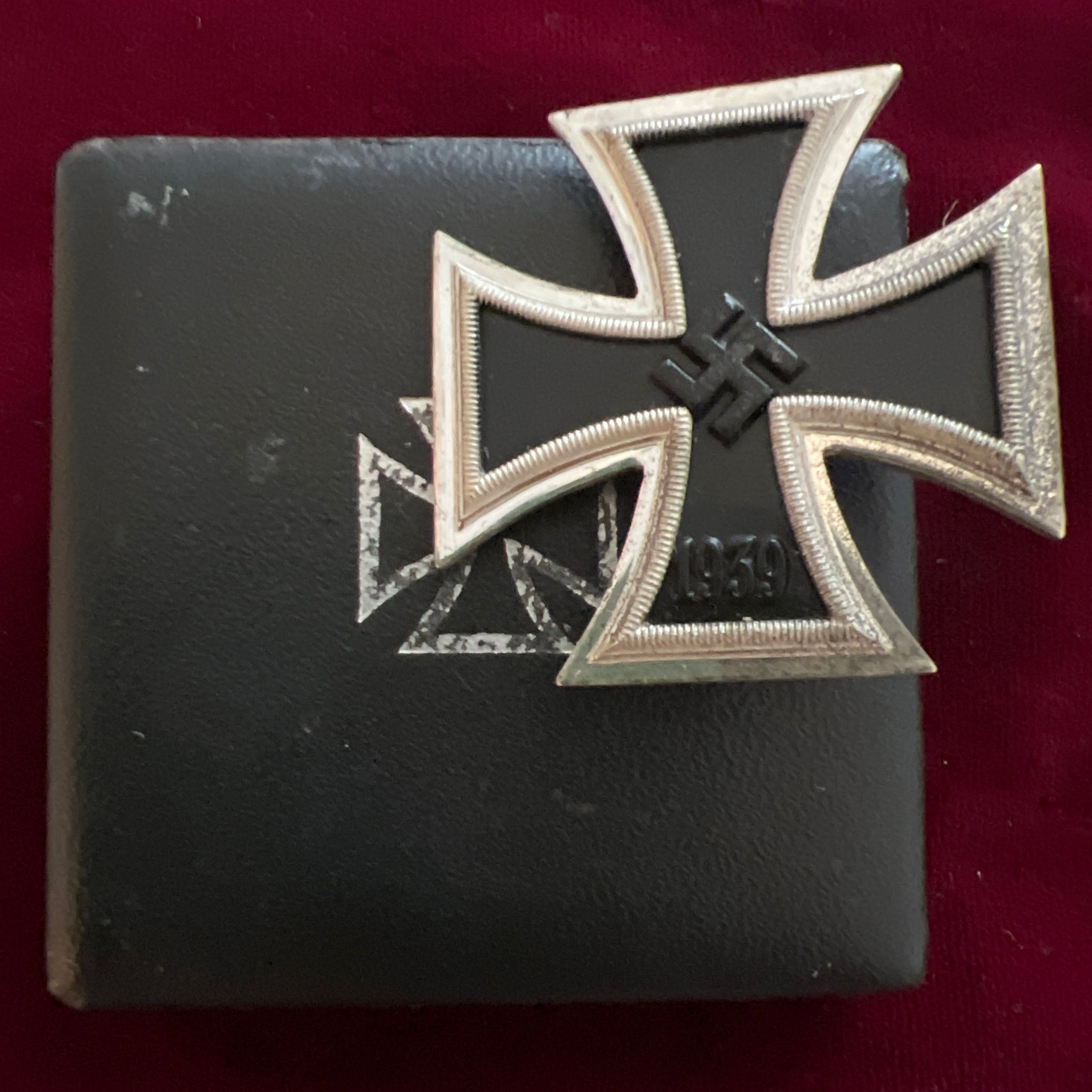 Nazi Germany, Iron Cross, 1st class, maker marked number 4, in