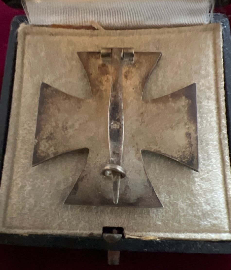Nazi Germany, Iron Cross, 1st class, in case, maker marked number 26