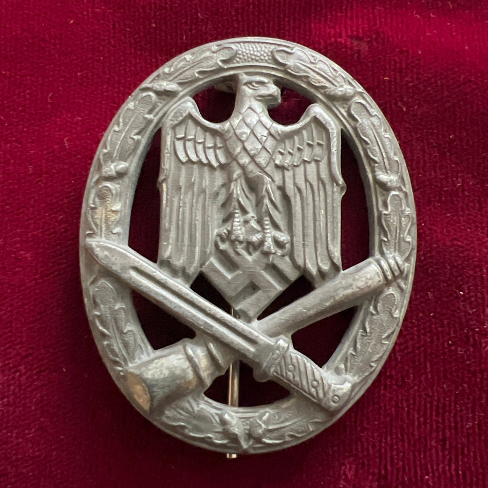 Nazi Germany, Infantry Assault Badge, maker marked A, some wear