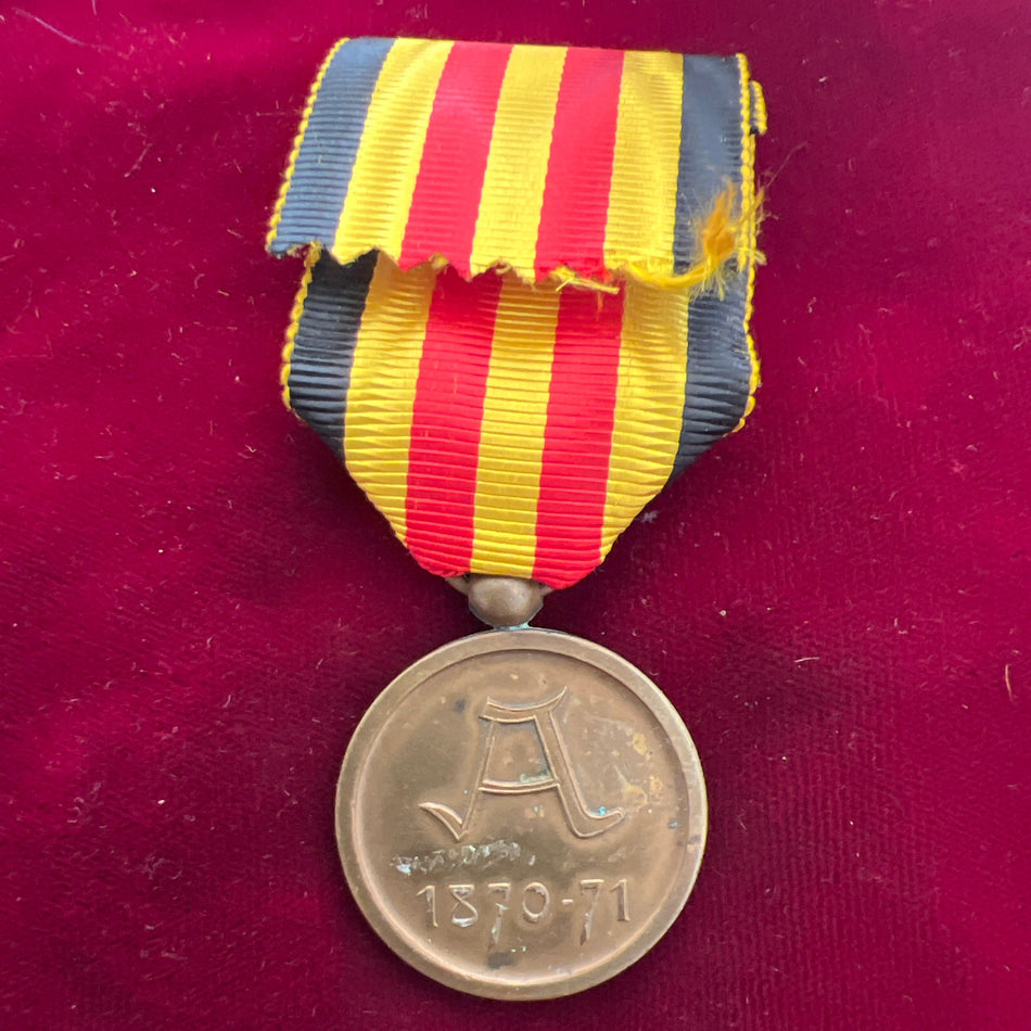 Belgium, Franco-Prussia War Medal 1870-71