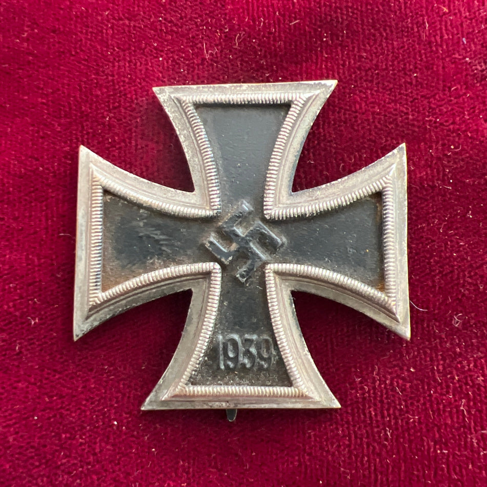 Nazi Germany, Iron Cross, 1st class, maker marked L/59, some wear