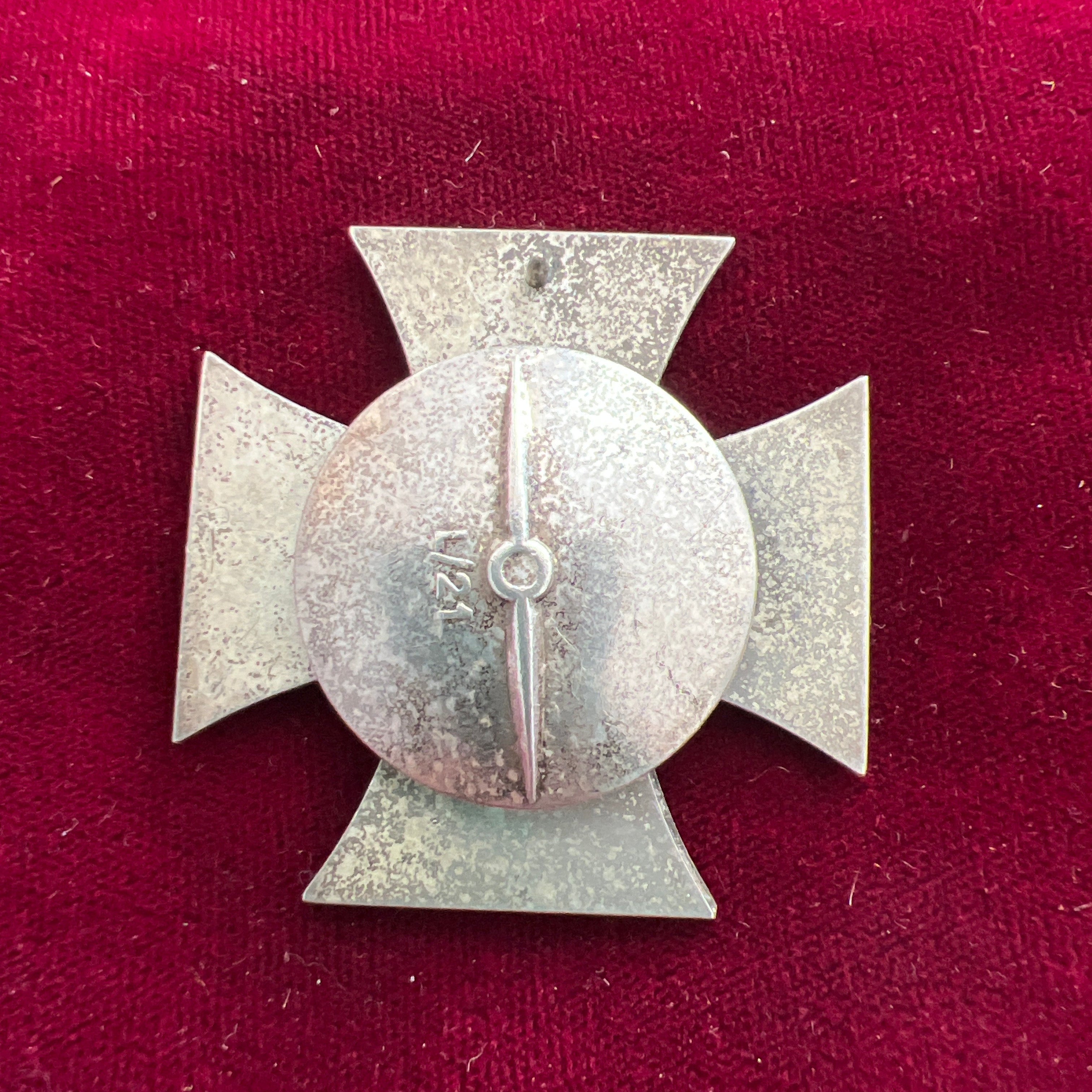 Nazi Germany, Iron Cross, 1st class, screw back, maker marked L/21