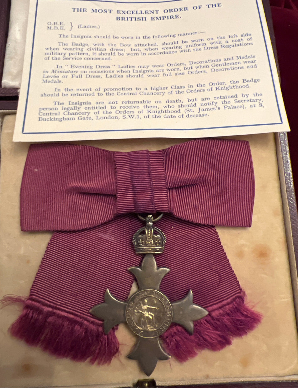 MBE, ladies, 1st type, in original case