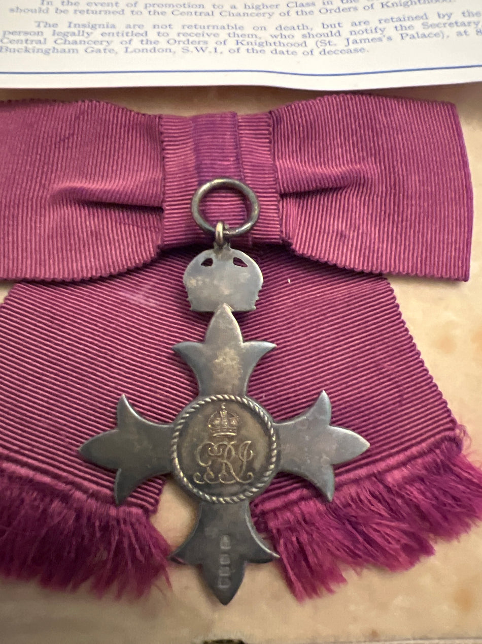 MBE, ladies, 1st type, in original case