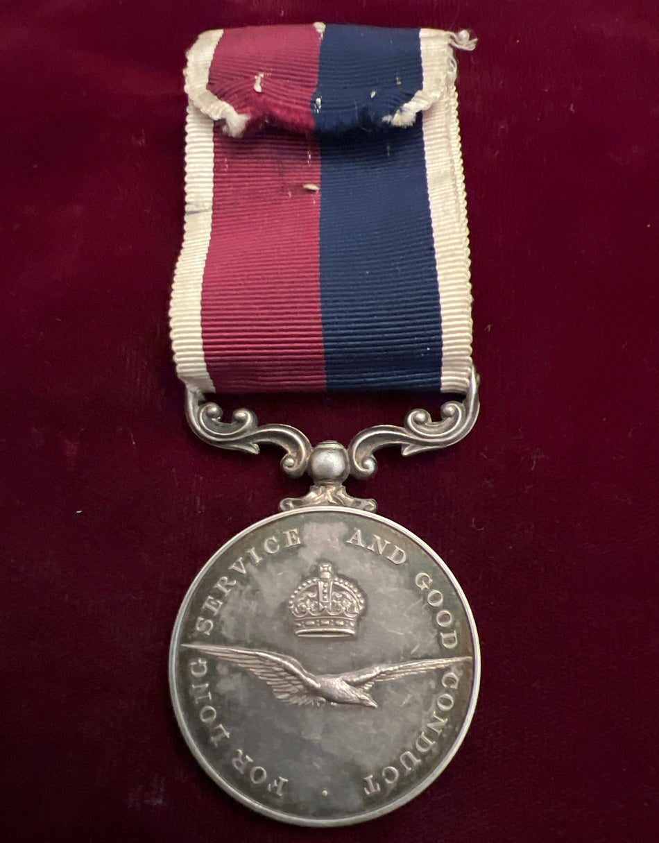 Royal Air Force Long Service and Good Conduct Medal to G4020637 Corporal G. N. Pope, RAF