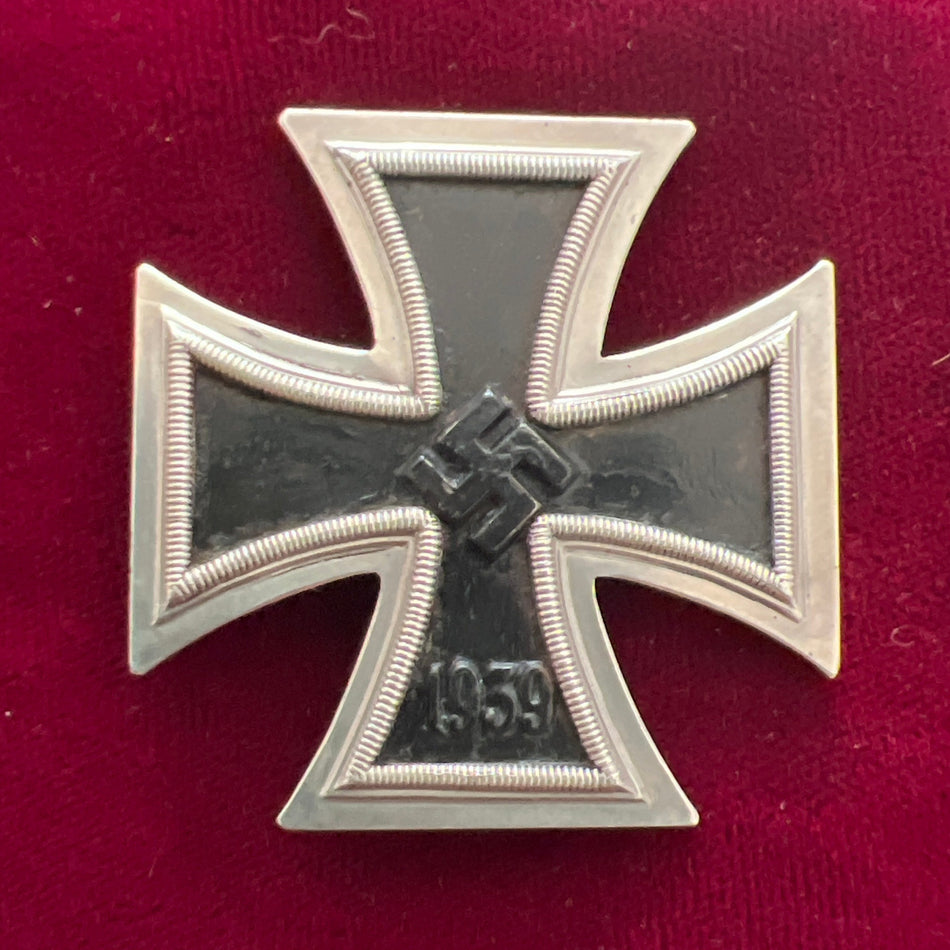 Nazi Germany, Iron Cross, 1st class, maker marked L/19, a good example of type