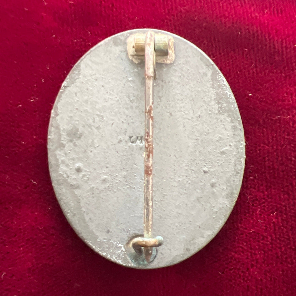 Nazi Germany, Wound Badge, silver grade, maker marked L/11, some wear