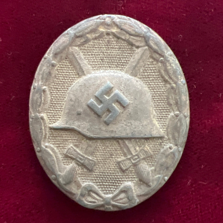 Nazi Germany, Wound Badge, silver grade, marked number 100