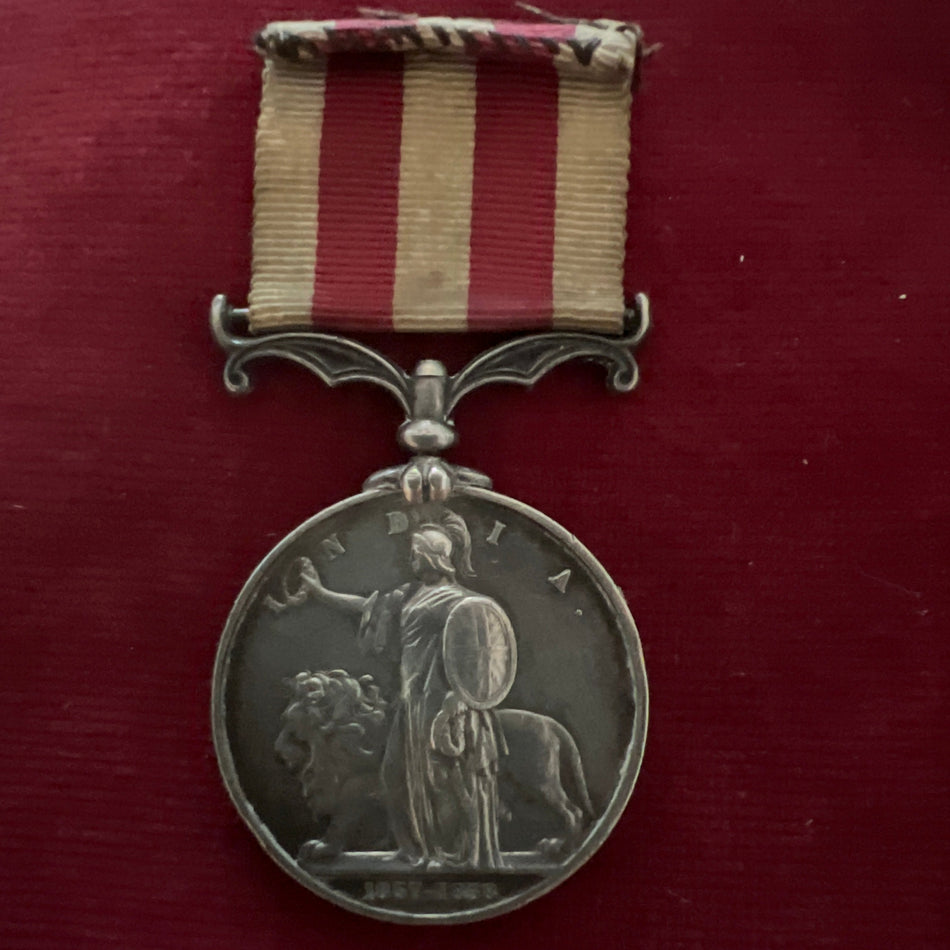 Indian Mutiny Medal, 1857-58, no bar, to Driver James Richards, 13th Battalion, Royal Artillery