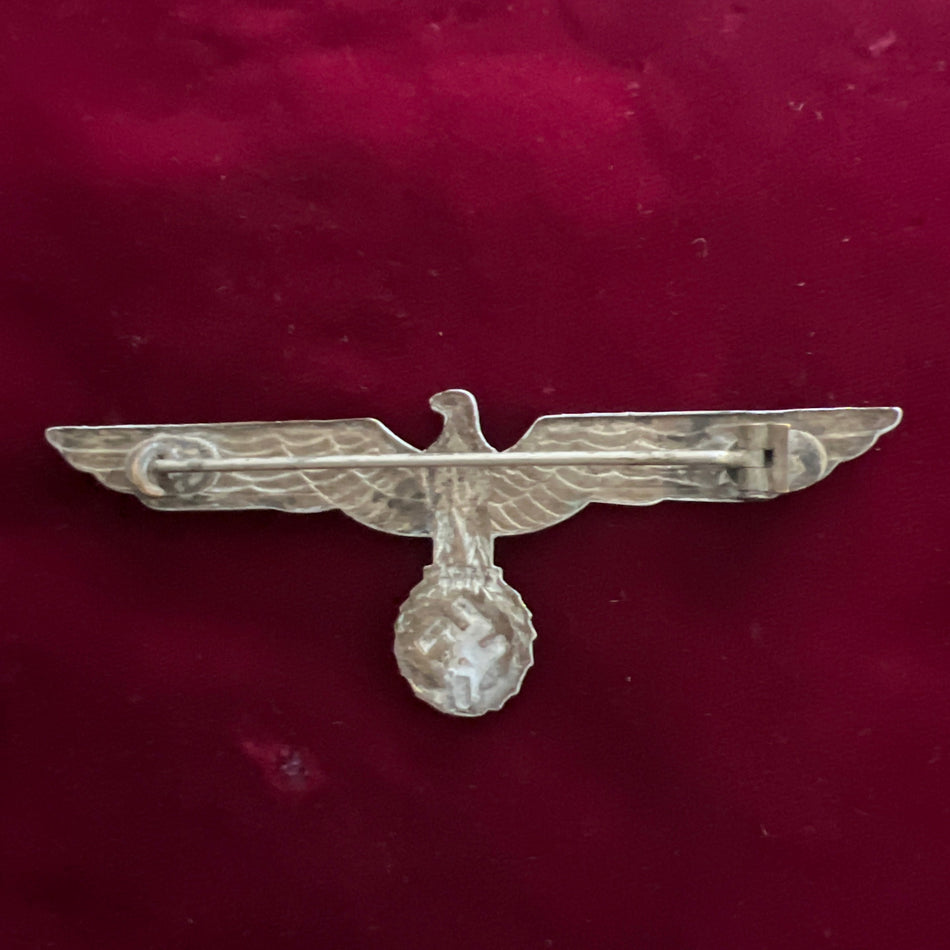 Nazi Germany, Kriegsmarine Tropical Eagle, some wear, clip missing