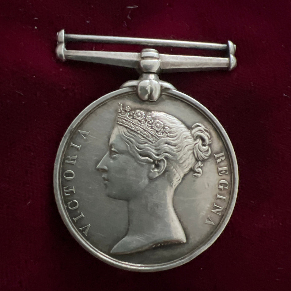 Victorian Naval Long Service & Good Conduct Medal to JNO. Varcoe, Musician, number 1730, Plymouth Royal Marines Light Infantry, some wear to name but all readable