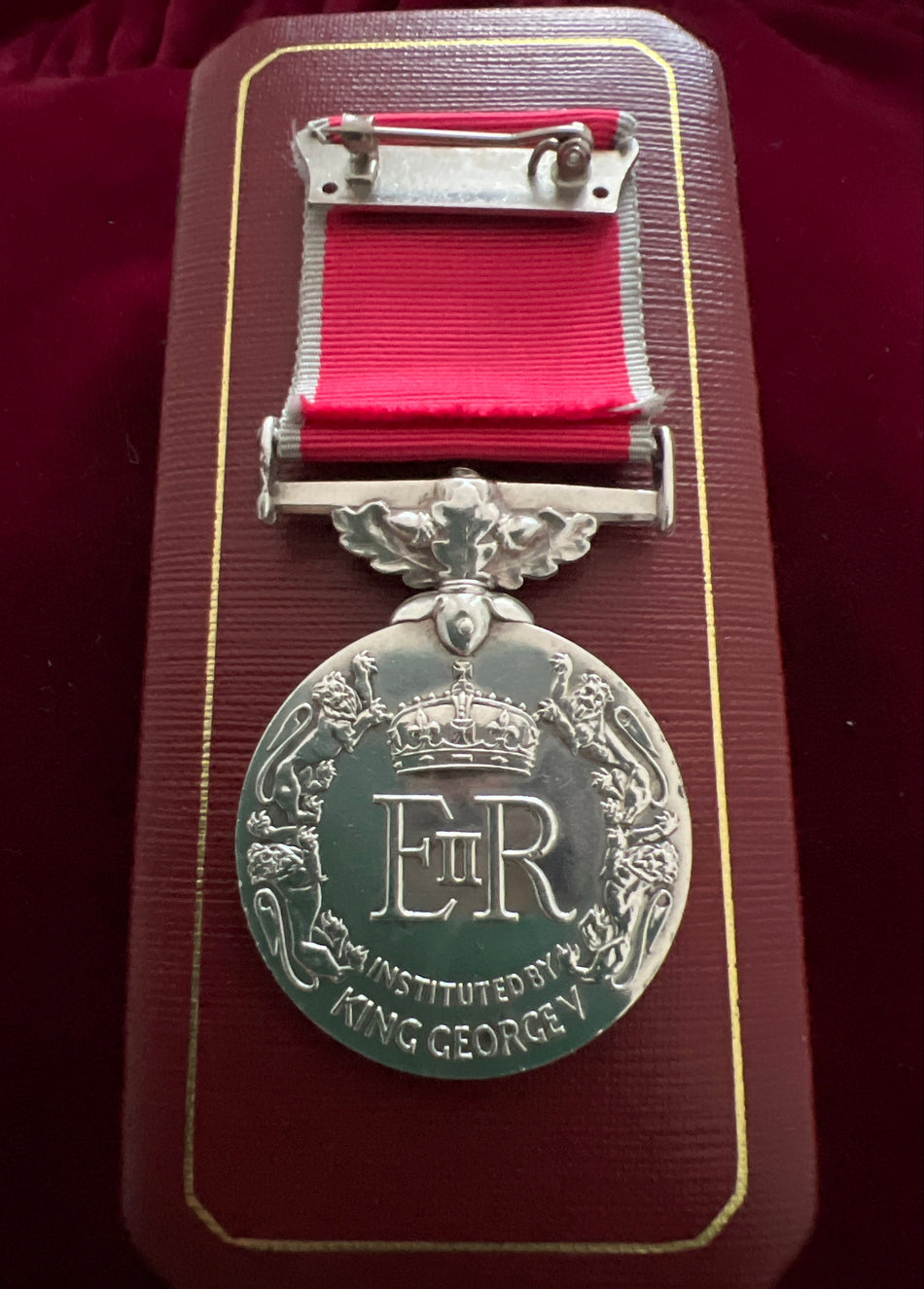 British Empire Medal, Elizabeth II issue, named to Herbert Edward Mudd, in case of issue