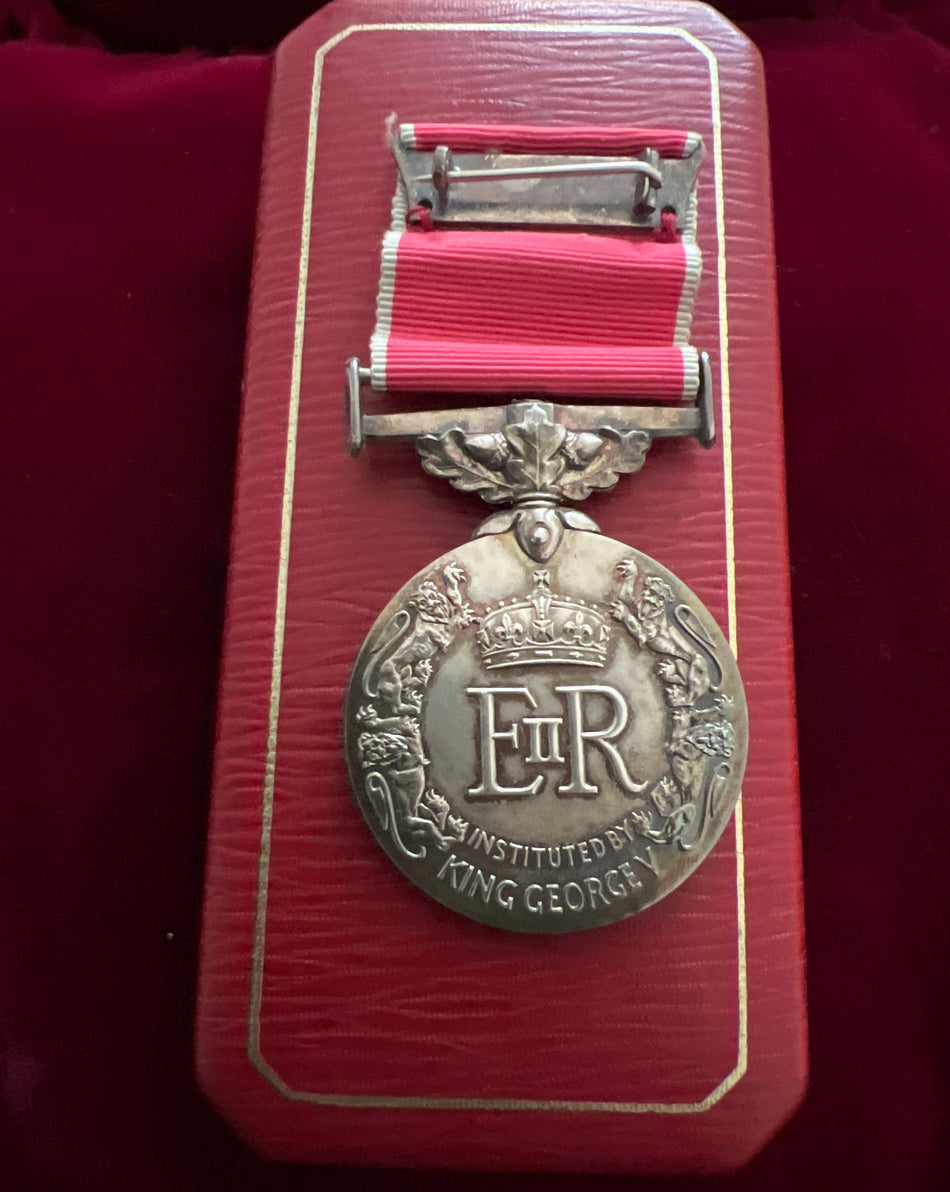 British Empire Medal, Elizabeth II issue, to Thomas George Brown