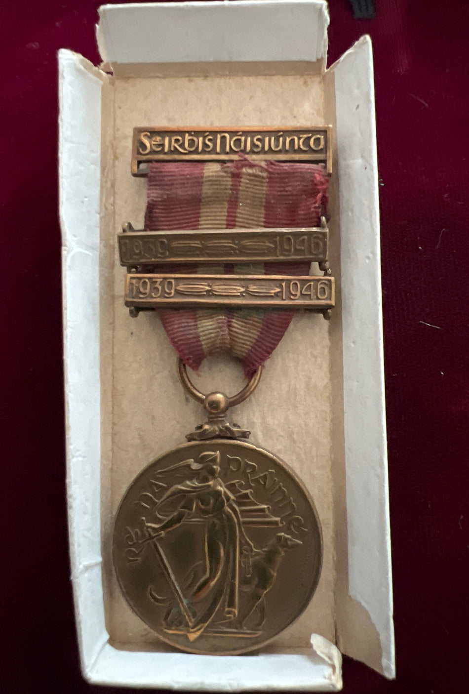 Ireland Emergency Services Medal with 2 bars
