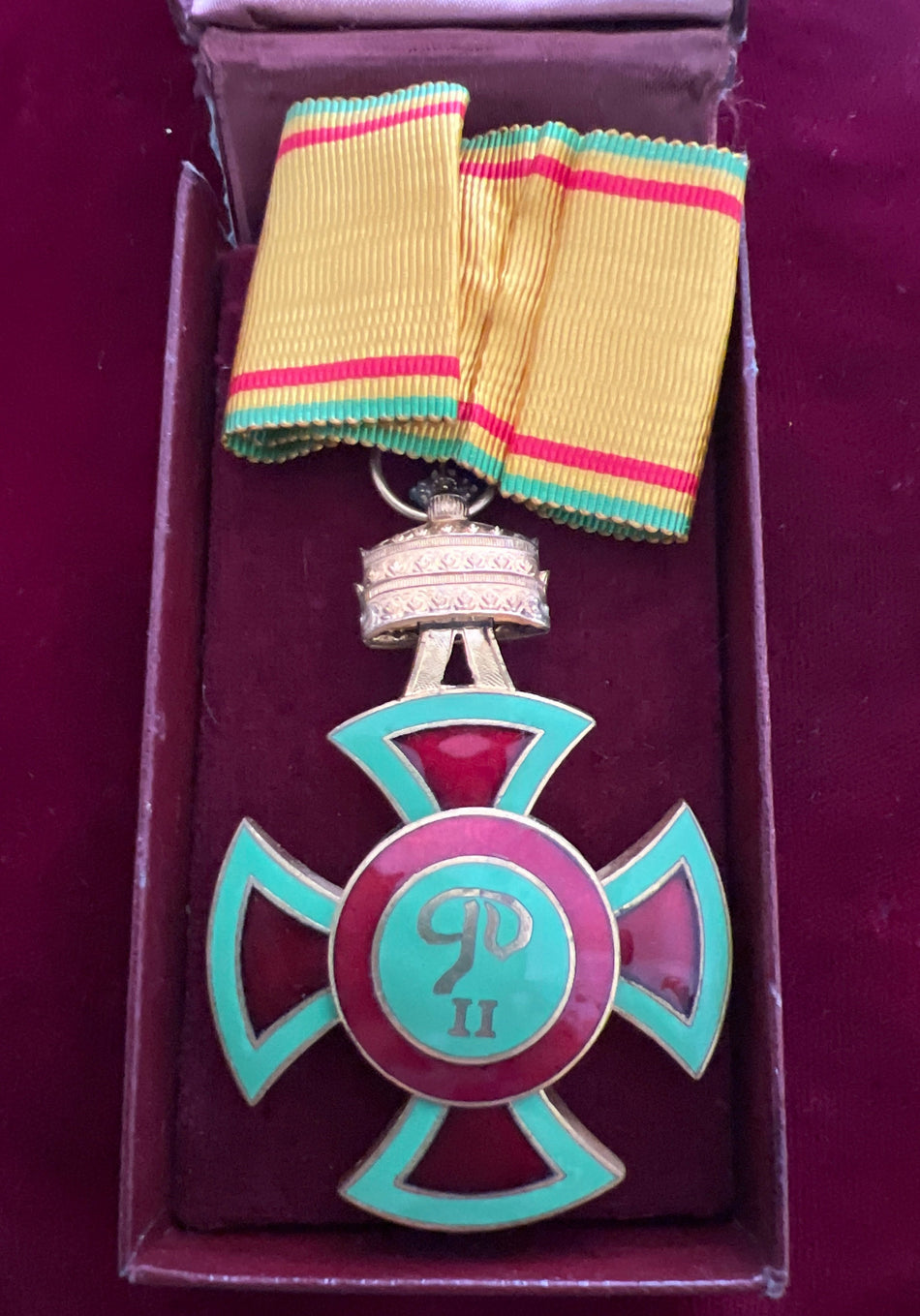 Ethiopia, Order of Menelik II, commander class, silver gilt, French made, a good example of type