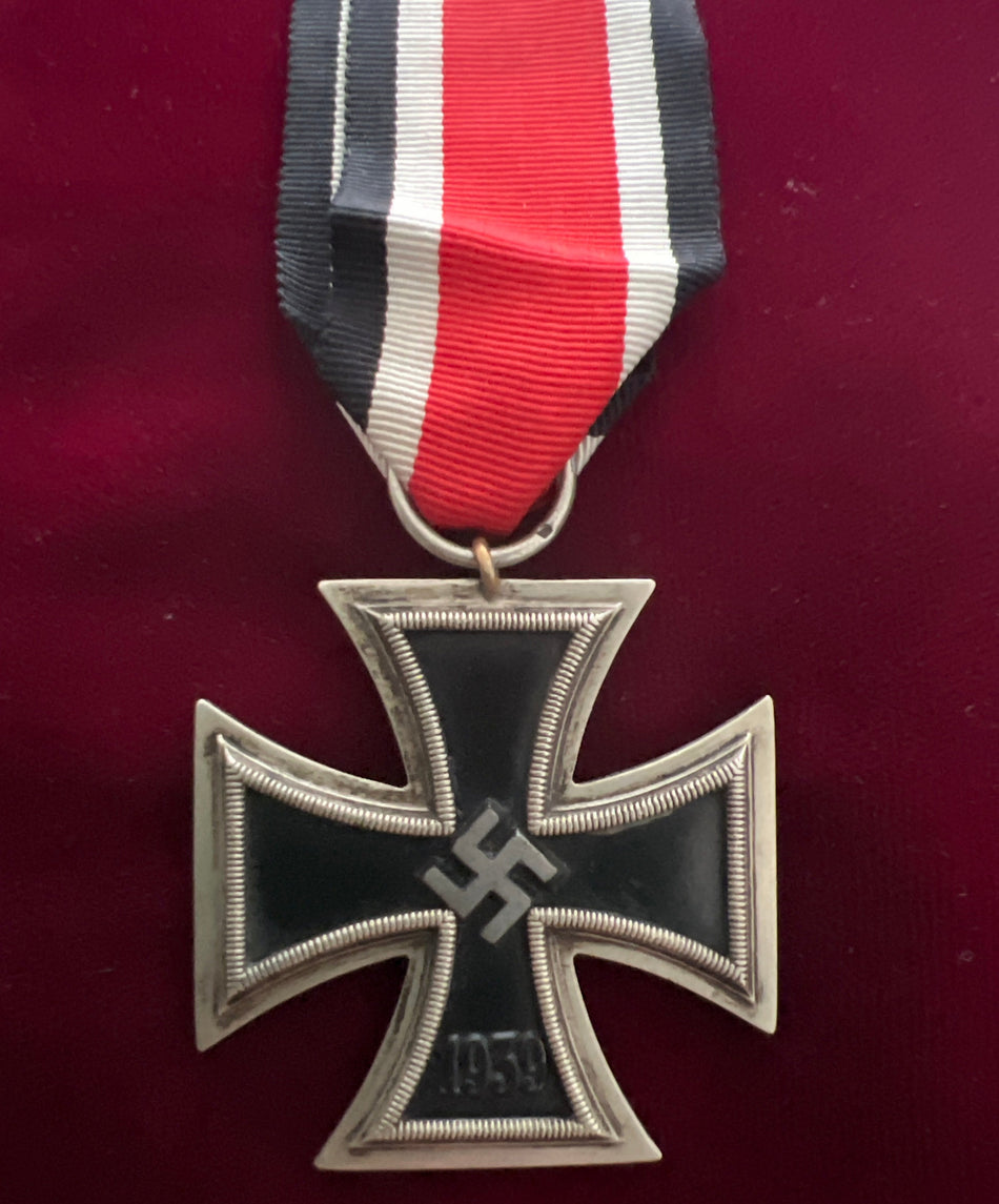 Nazi Germany, Iron Cross, maker marked number 4, some wear