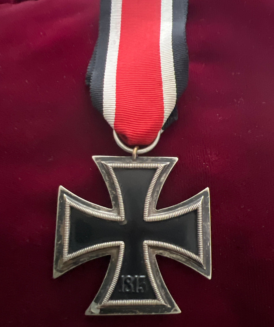 Nazi Germany, Iron Cross, maker marked number 4, some wear