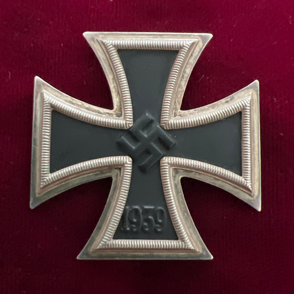 Nazi Germany, Iron Cross, 1st class, 19139-45, a good example of type