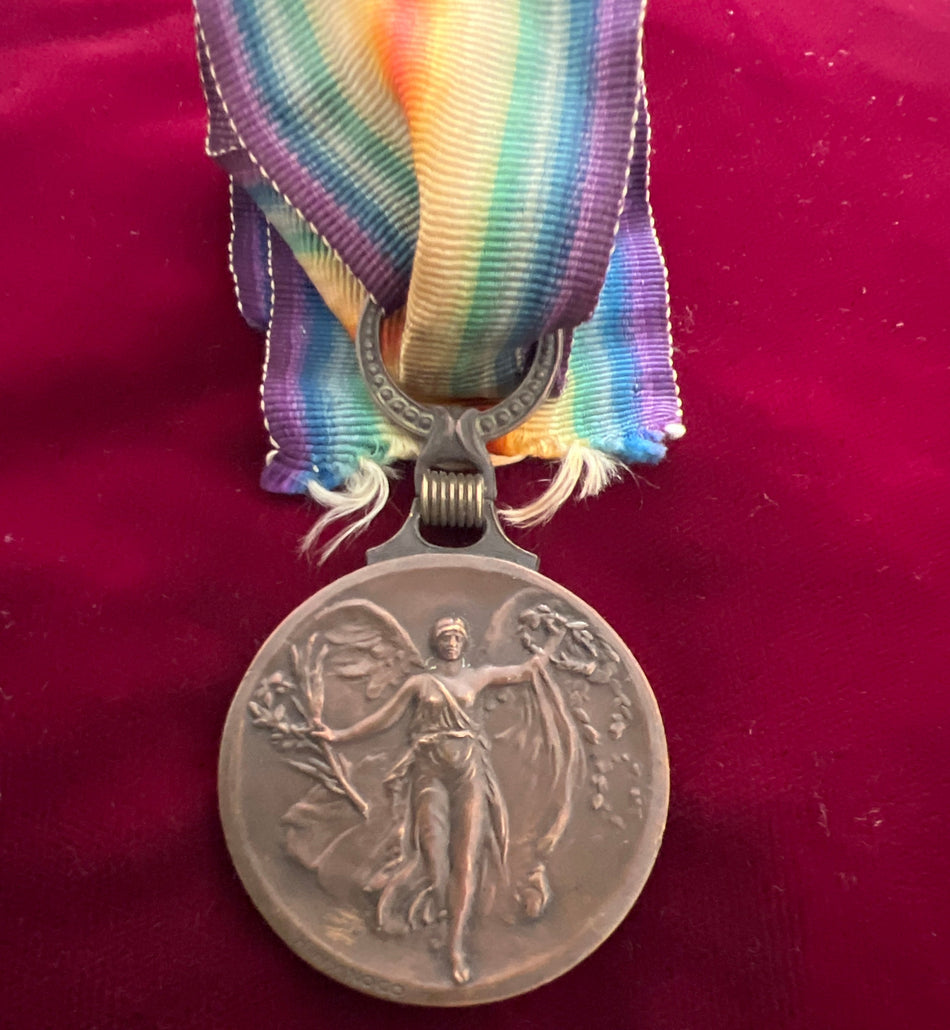 Greece, Victory Medal 1914-1918, maker marked Henry Nocq