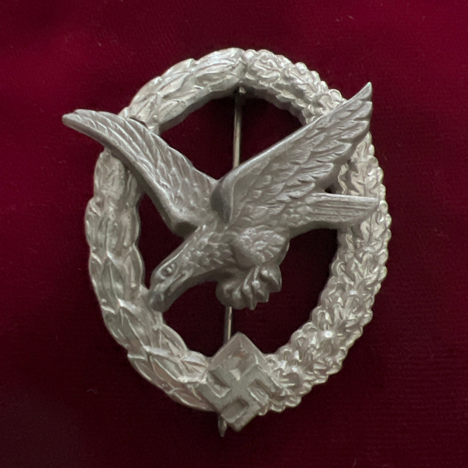 Nazi Germany, Air Gunner's War Badge, late-war issue, scarce, a good example of type