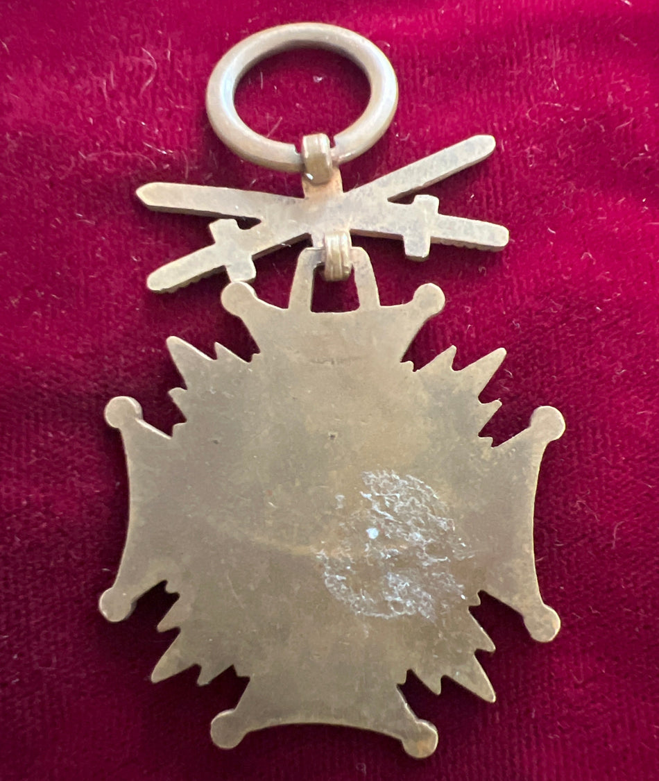 Poland, Cross of Merit with swords, 3rd class in bronze, WW2 type