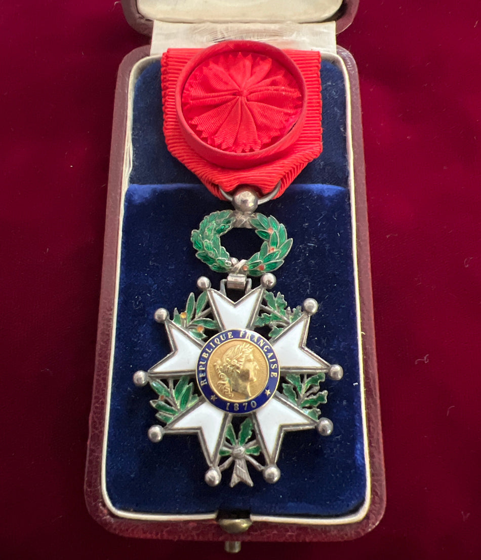 France, Legion of Honour, officer class, WW1 period, in original case