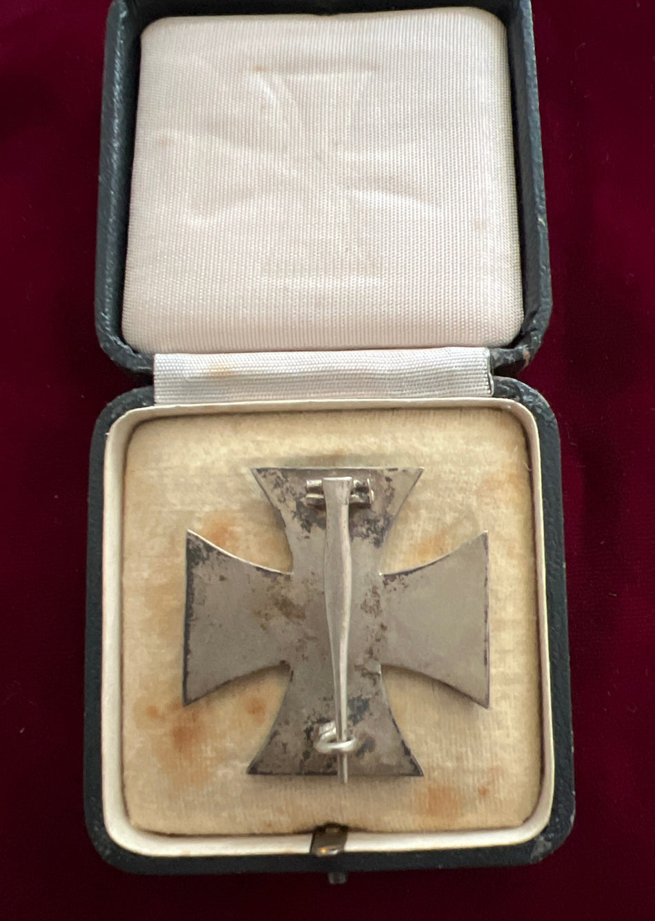 Nazi Germany, Iron Cross 1st Class in original case, some wear, a good example of type