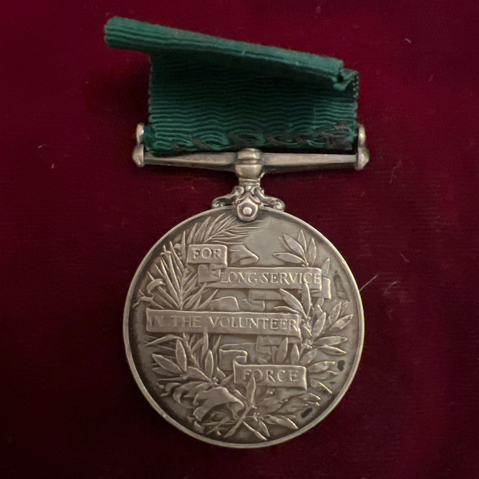Volunteer Long Service Medal to 2920 Corporal W. Roffe, 1st Volunteer Battalion, Royal West Kent Regiment