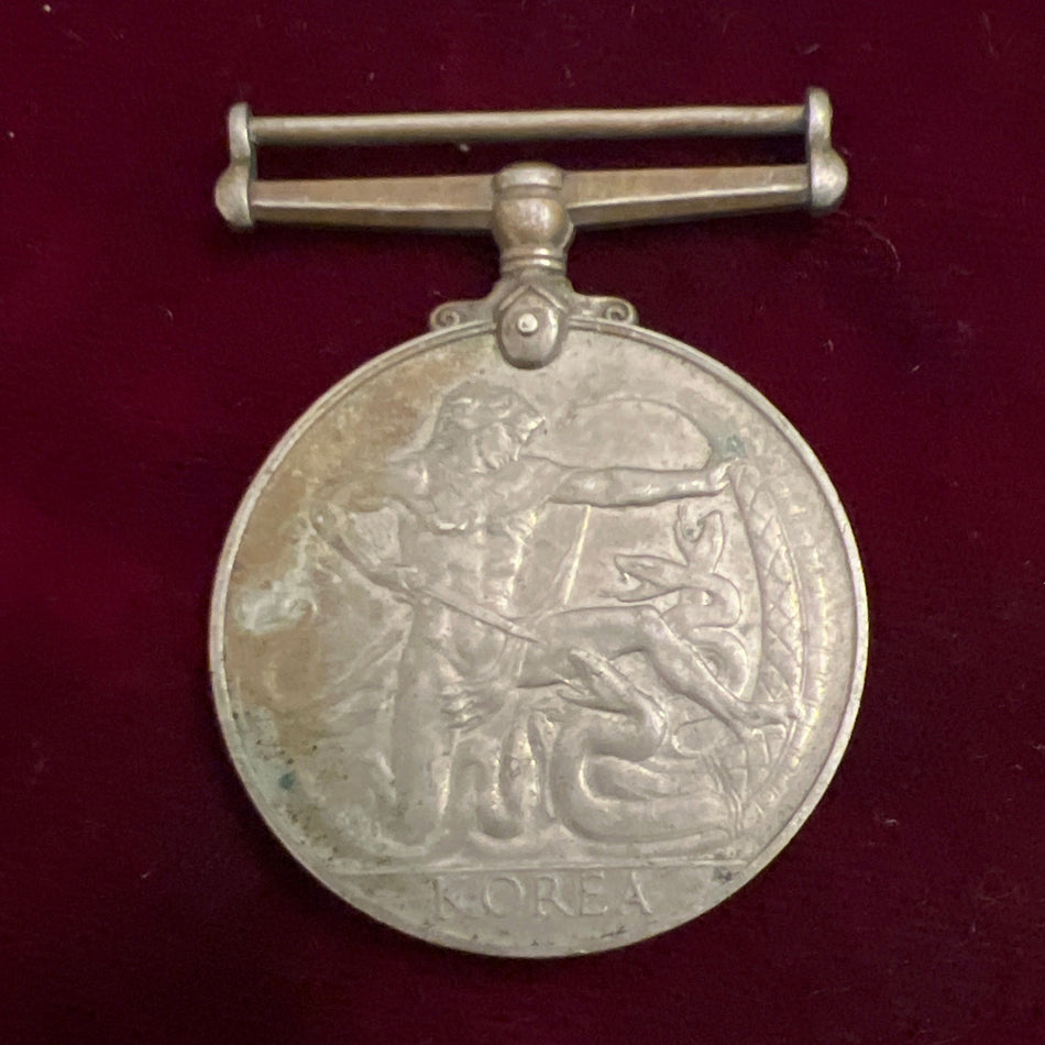 Korea Medal to O/JX 905079 Ordinary Signalman P. Brennan, Royal Navy